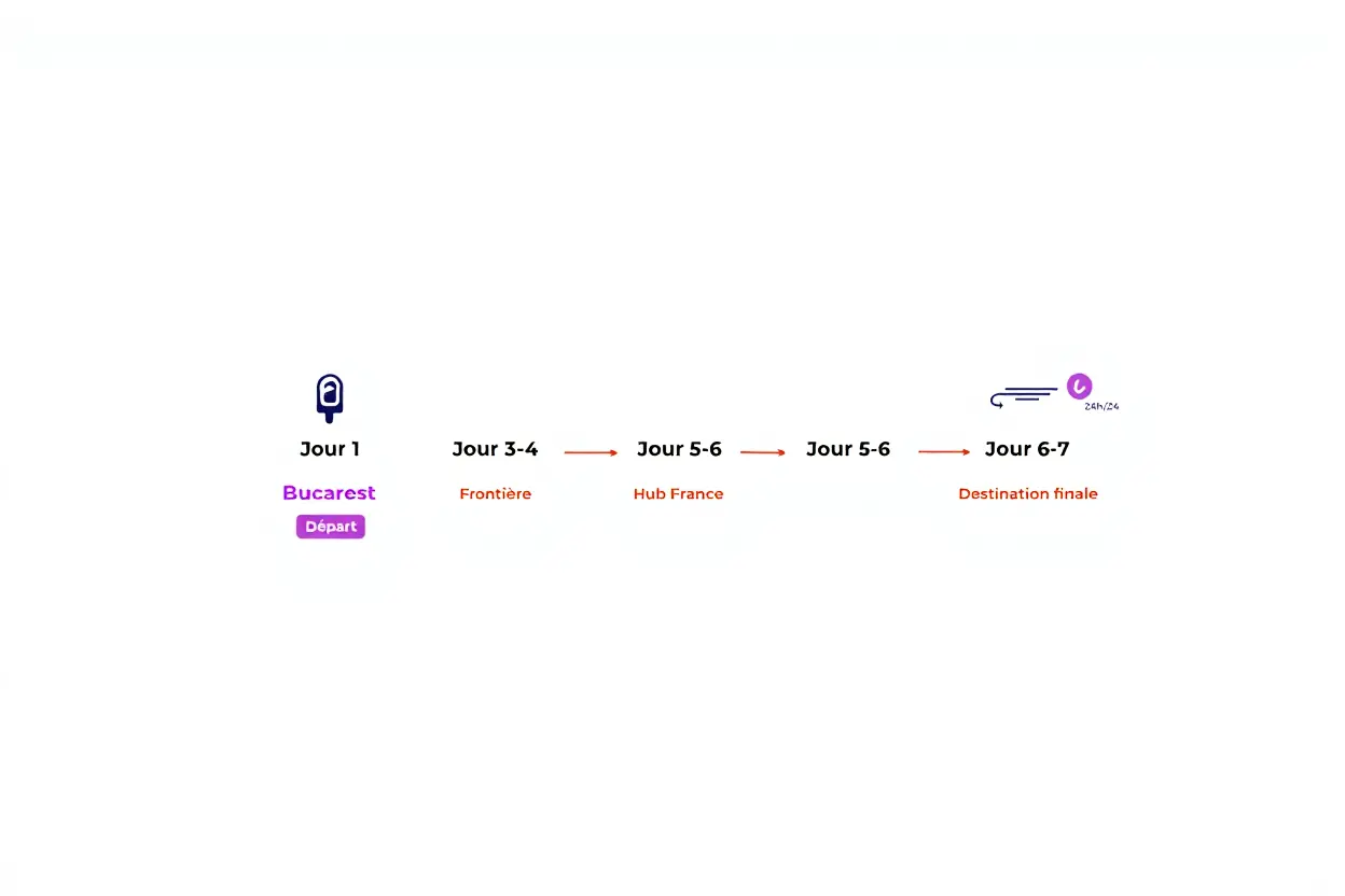 Calendrier transit transport roumanie france