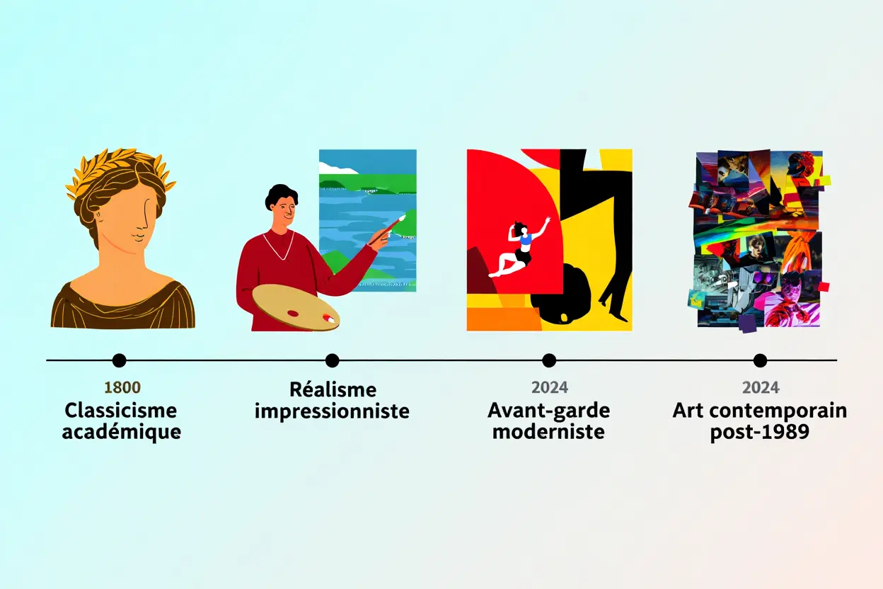 Évolution chronologique de la peinture roumaine