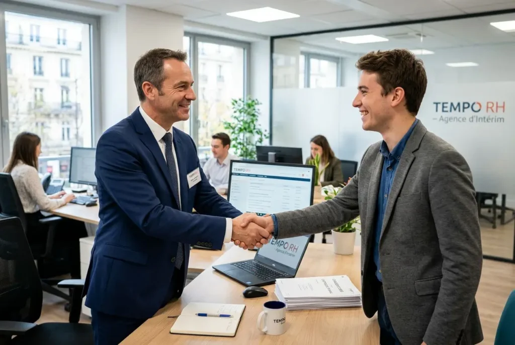 Accueil candidat agence intérim